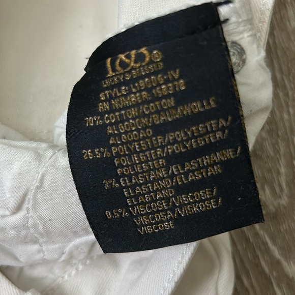 L&B Lucky and Blessed White Frayed Mid Rise Ankle Skinny Jeans Size 2 - Picture 4 of 8